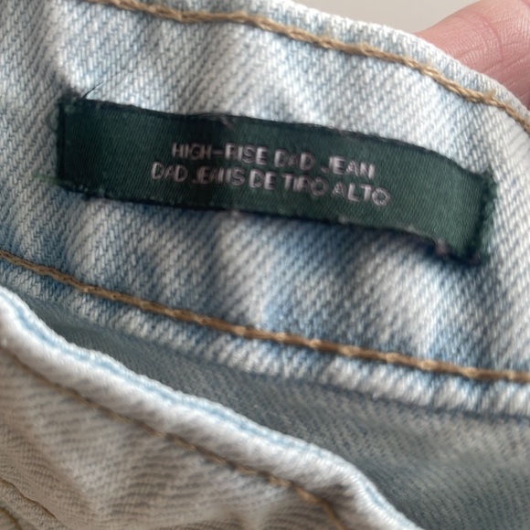 High Rise Super Light Wash Baggy Legs - Picture 6 of 6